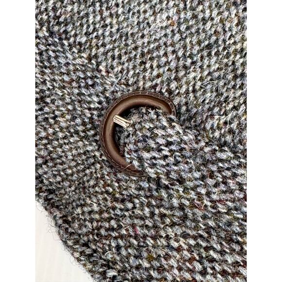 VINTAGE Wool Hat Men's L Handwoven Harris Tweed British‎ Blokecore England Fall - Picture 3 of 11